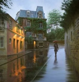 Montmartre At Dusk