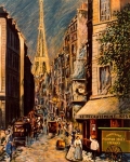 Eiffel Tower At Rue Saint-Dominique