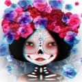 DIA DE LOS MUERTOS by Jessica Von Braun - PoP x HoyPoloi Gallery