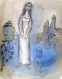 Esther by Marc Chagall