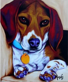 COOPER-Beagle by Michelle Mardis - PoP x HoyPoloi Gallery