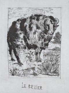 The Ram, 1942 (Histoire Naturelle - Textes de Buffon, B.332)