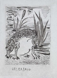 The Toad, 1942 (Histoire Naturelle - Textes de Buffon, B.356)