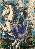 Toros y Toreros (Bulls and Bullfighters) - Pablo Picasso