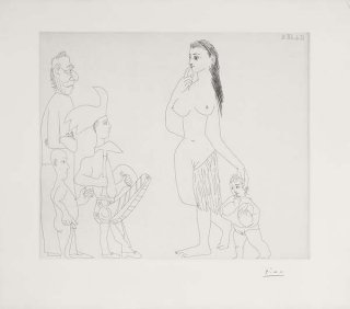 Venus and Love in the Bon Sauvage Style, 1968 (347 Series, B.1640)