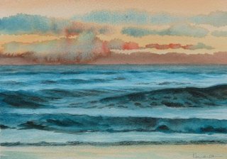 Before Sunrise Watercolor