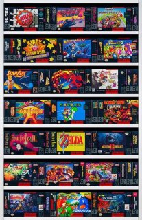 SNES Gamerscape IV - The Classics (Série/Series)